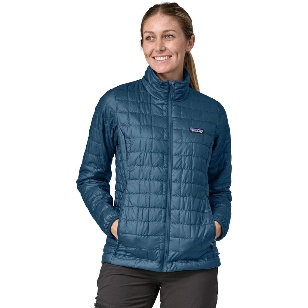 [000215152000000] Patagonia Women's Nano Puff Jacket (Grey, XS)