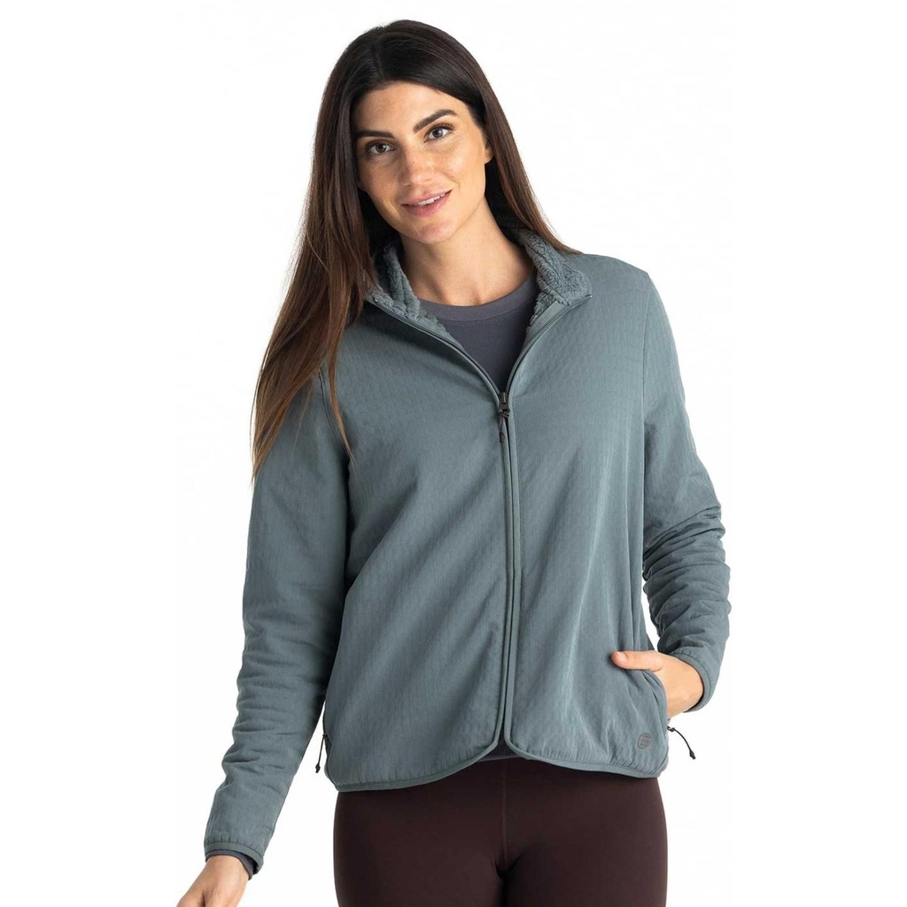 Free Fly Women's Gridback Fleece Jacket