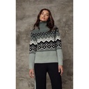Alp-N-Rock Women's Leighton Mock Neck Ski Sweater