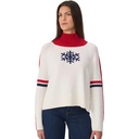 Krimson Klover Women's Wren Snowflake Mock Neck Sweater