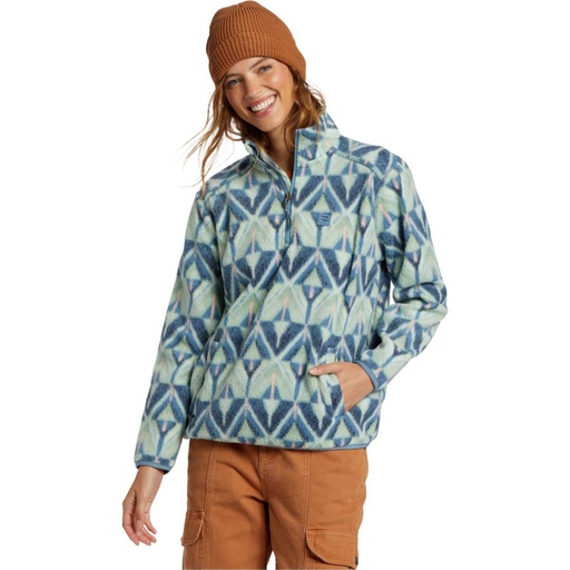 Billabong Women's Boundary Mock 3 Fleece Jacket