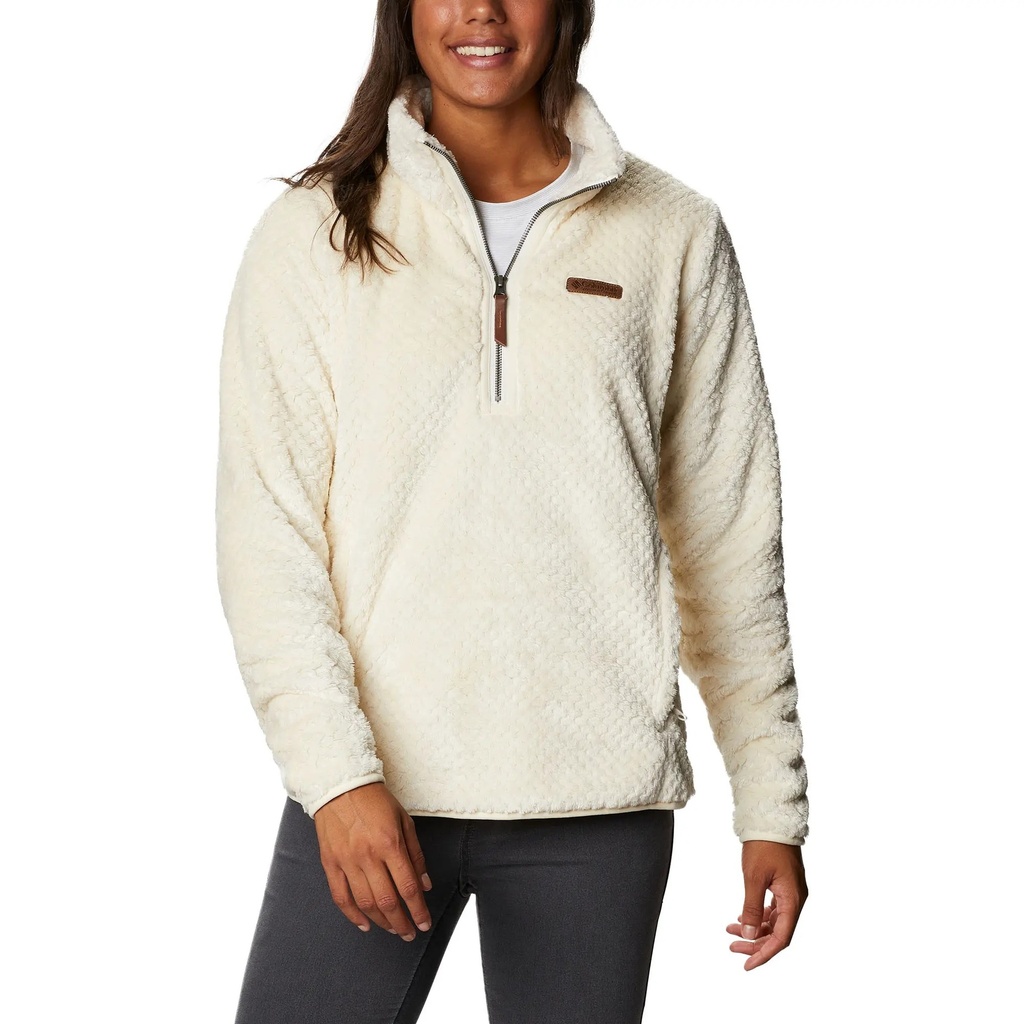 Columbia Women's Fire Side 1/4 Zip Sherpa Fleece Pullover