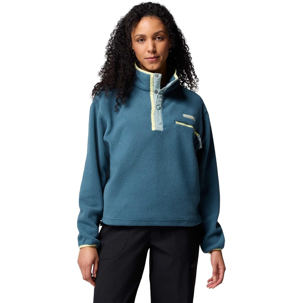 Columbia Women's Helvetia 2 Cropped Half Snap Fleece Pullover