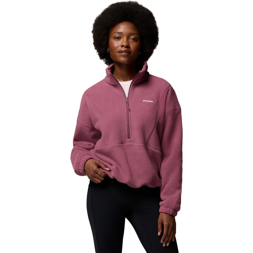 [000215517000000] Columbia Women's Timber Meadow MTR Fleece Half Zip Pullover (XS)