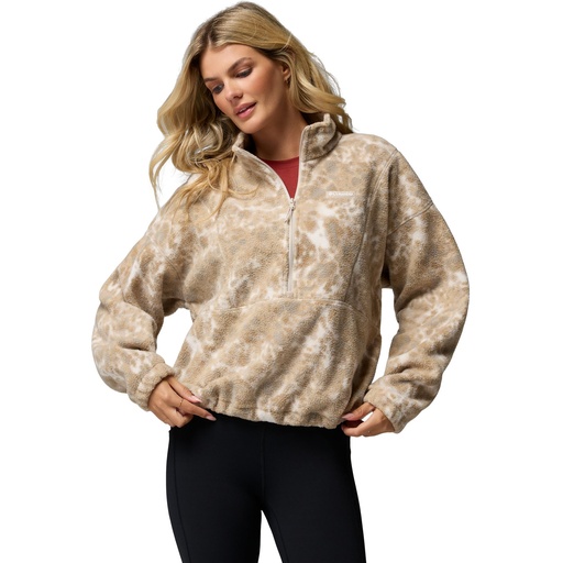 Columbia Women's Timber Meadow MTR Printed Fleece Half Zip Pullover