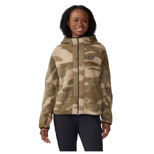 Mountain Hardwear Women's HiCamp Fleece Full Zip Hoodie FLEECE TOPS