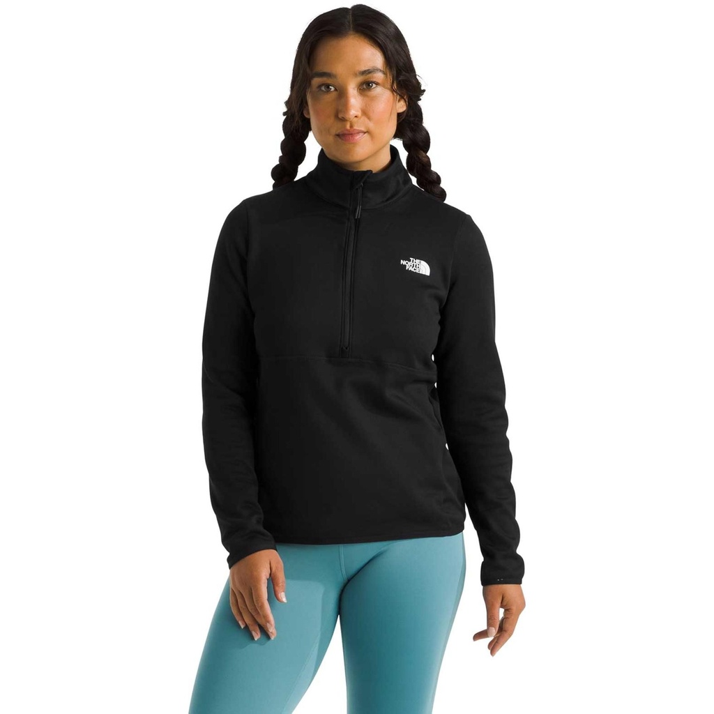 [000215687000000] The North Face Women's Canyonlands Half Zip Fleece Jacket (TNF Black, S)