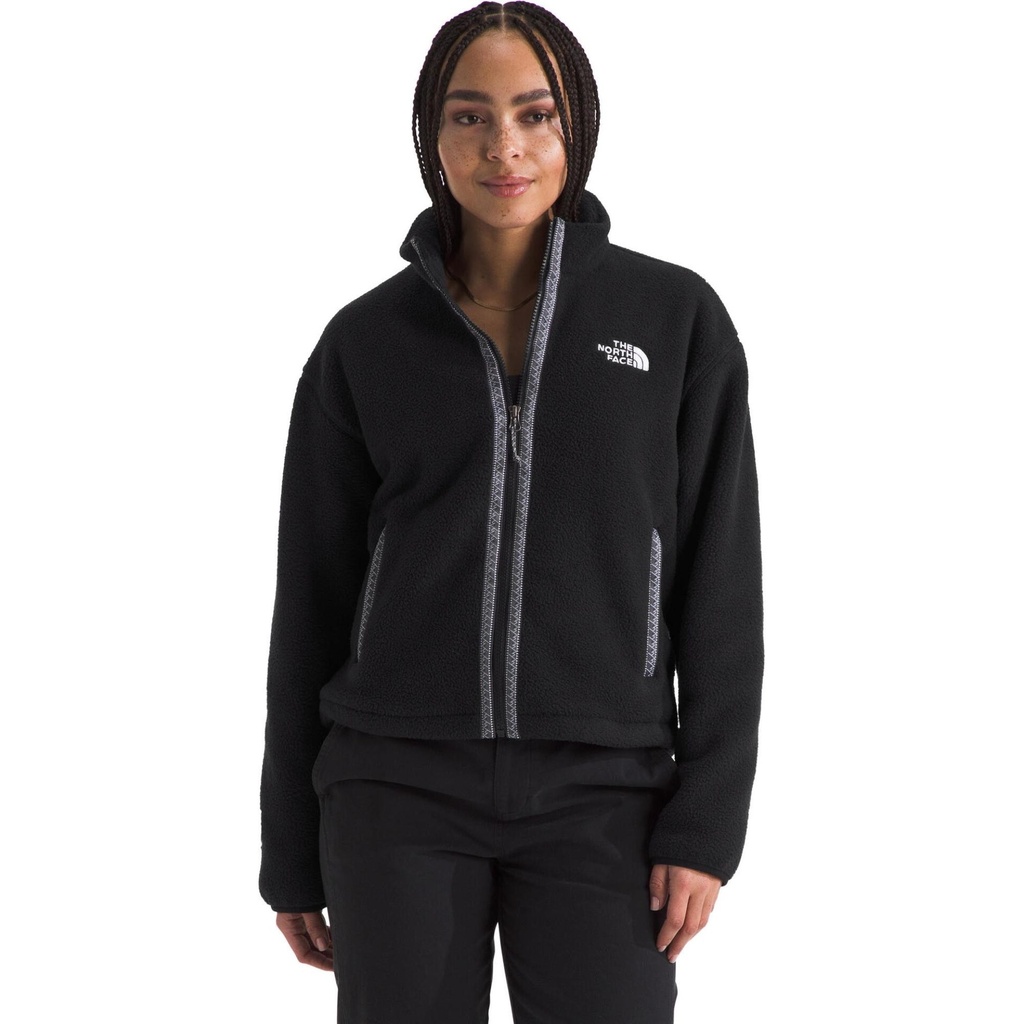 [000215704000000] The North Face Women's TNF Fleeski Full Zip Jacket (Black, XS)