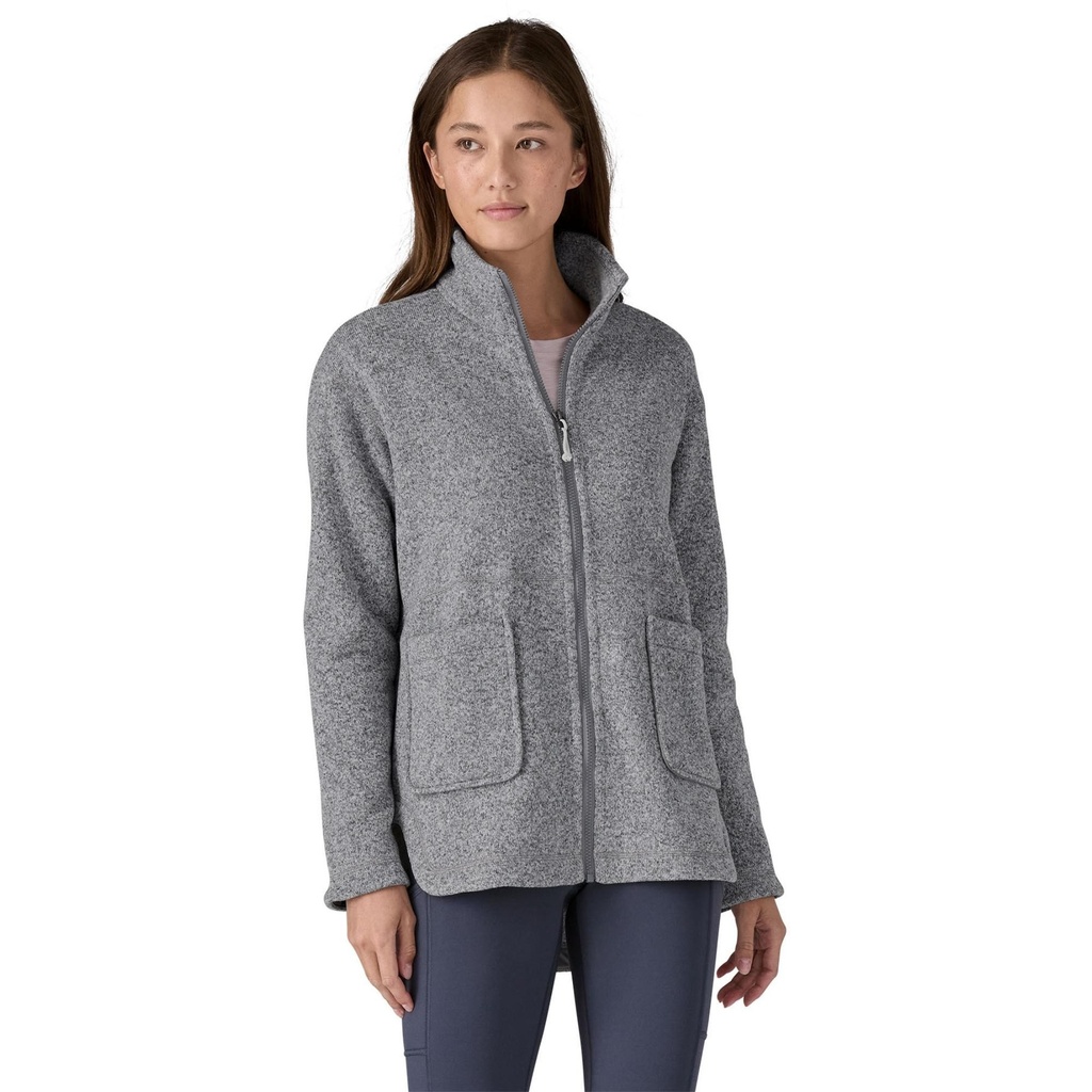 [000215802000000] Patagonia Women's Better Sweater Oversized Fleece Coat (Birch White, XS)