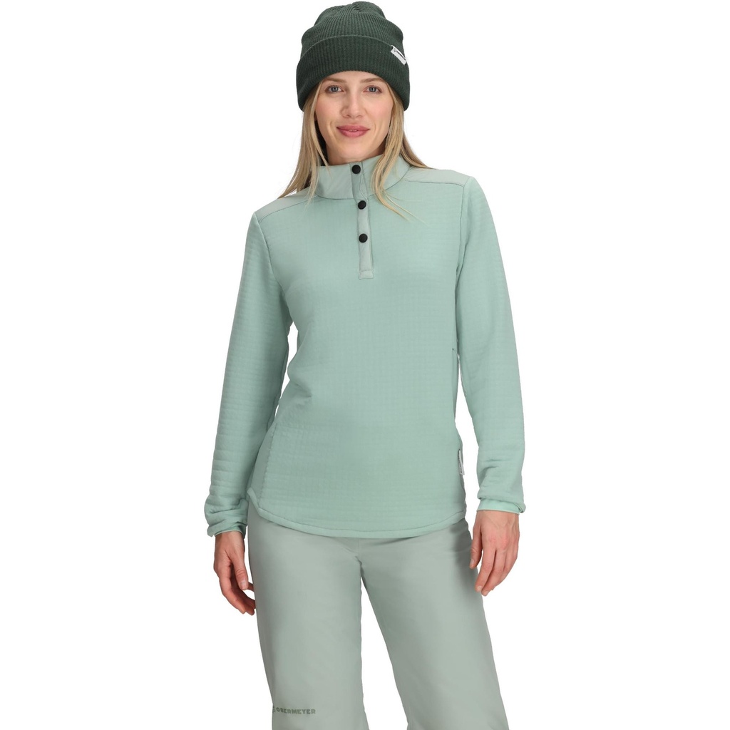 Obermeyer Women's Explorer Tech Henley Base Layer Top