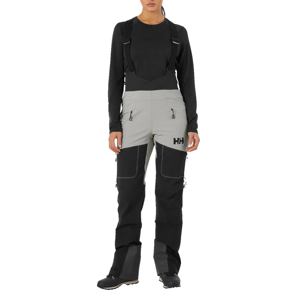 [000215854000003] Helly Hansen Women's Odin Backcountry Softshell Bib Pants (Terrazzo, S)