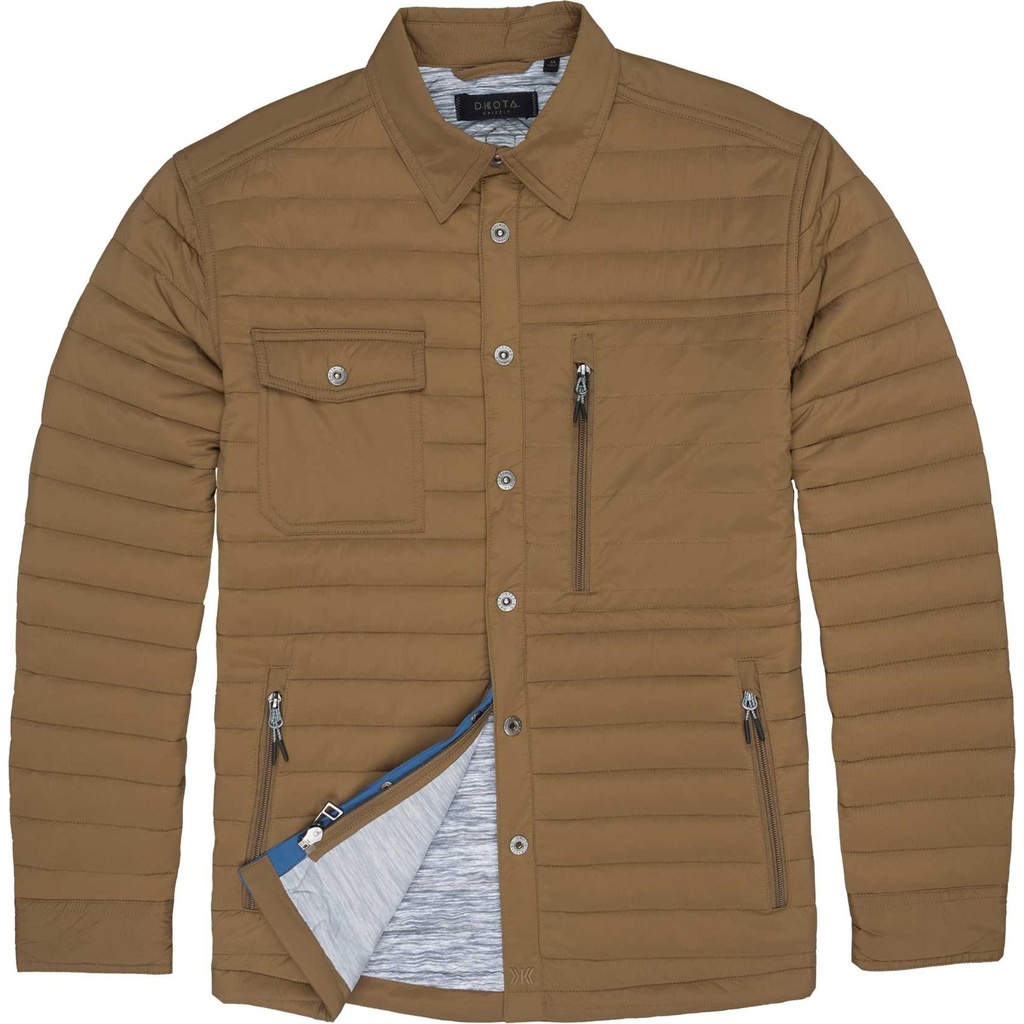 [000216011000000] Dakota Grizzly Men's Bruce Puffer Jacket (Rivet, S)