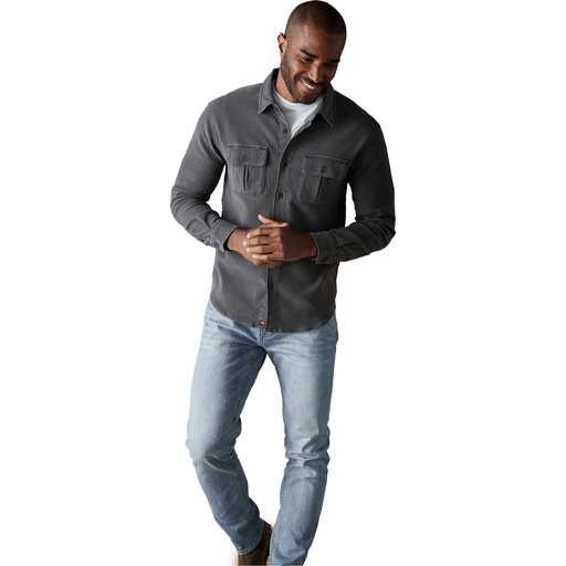 The Normal Brand Men's Comfort Terry Shirt Jacket