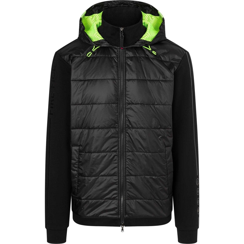 [000216100000000] Bogner Fire and Ice Men's Udo Sweatshirt Jacket (Black, S)