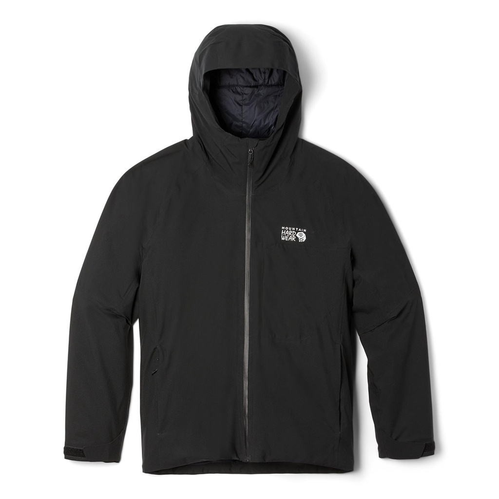 [000216113000000] Mountain Hardwear Men's Stretch Ozonic Insulated Jacket (Black, S)