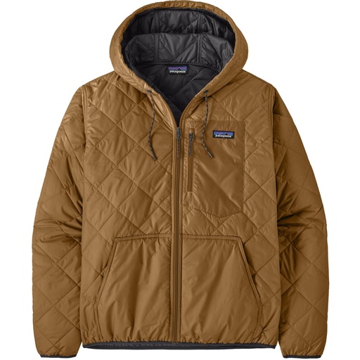 Patagonia Men's Diamond Quilted Bomber Hooded Jacket