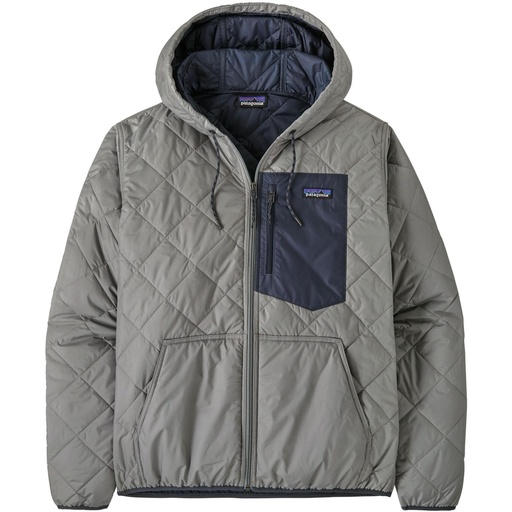Patagonia Men's Diamond Quilted Bomber Hooded Jacket