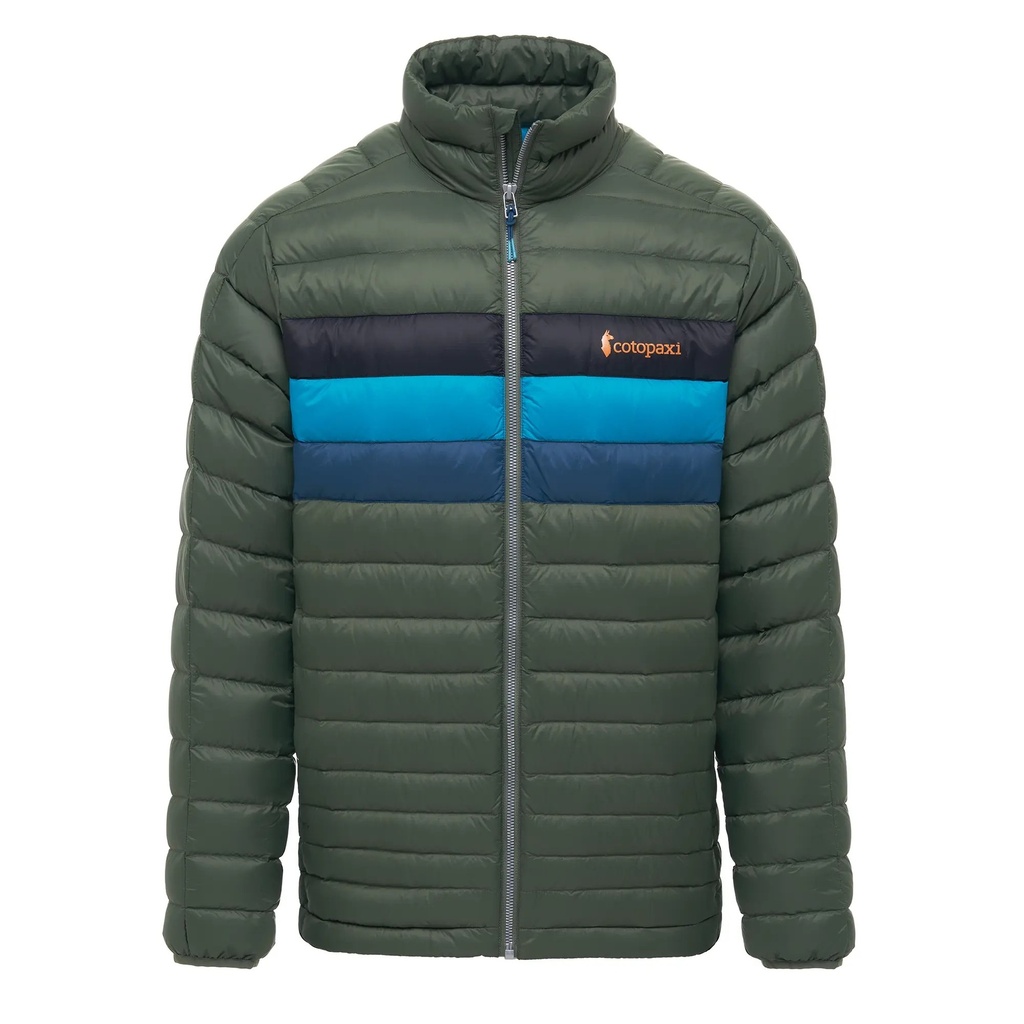 [000216288000000] Cotopaxi Men's Fuego Jacket (Spruce Stripes, S)