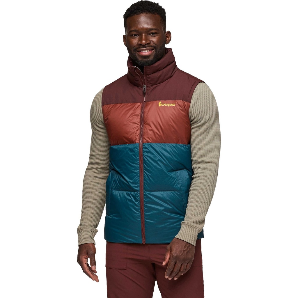 [000216292000000] Cotopaxi Men's Solazo Down Vest (Chestnut/Rusty, S)