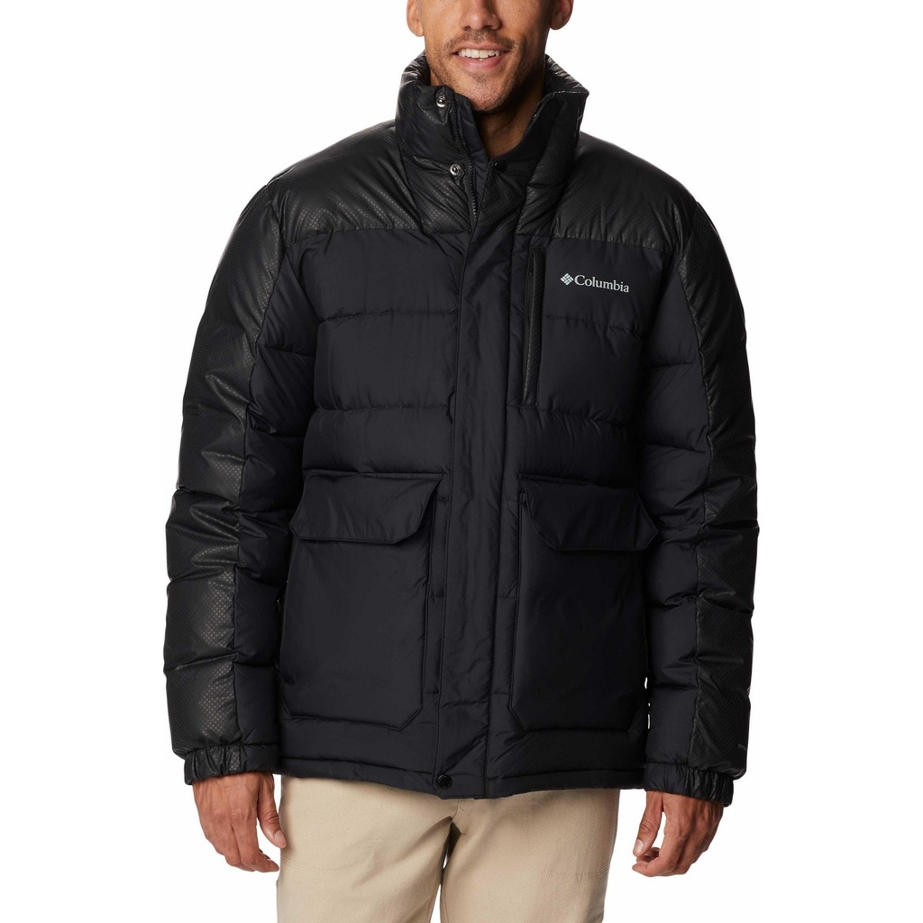 [000216403000000] Columbia Men's Mineral Ridge Black Dot Insulator Jacket (S)