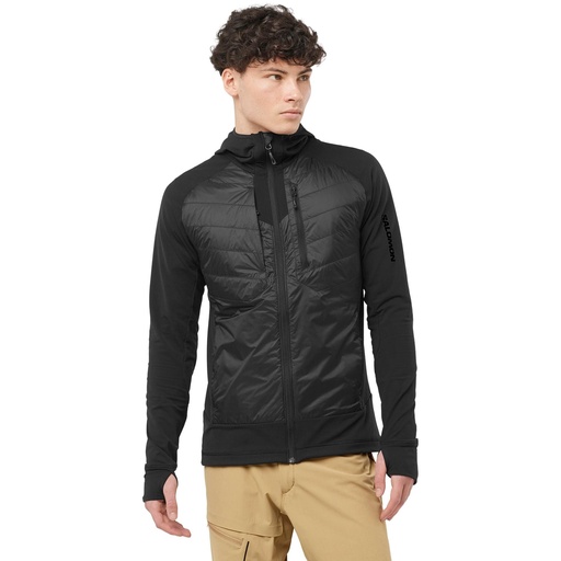 Salomon Men's Elixir Hybrid Insulated Hooded Jacket