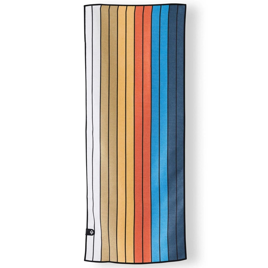 [000217202000000] Nomadix Mini Towel (Stripes Blue Orange)