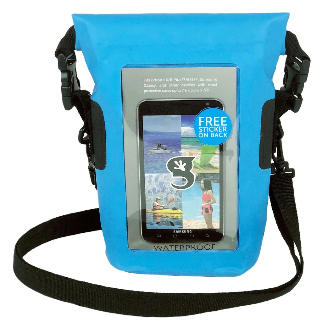 Geckobrands Waterproof Phone Tote