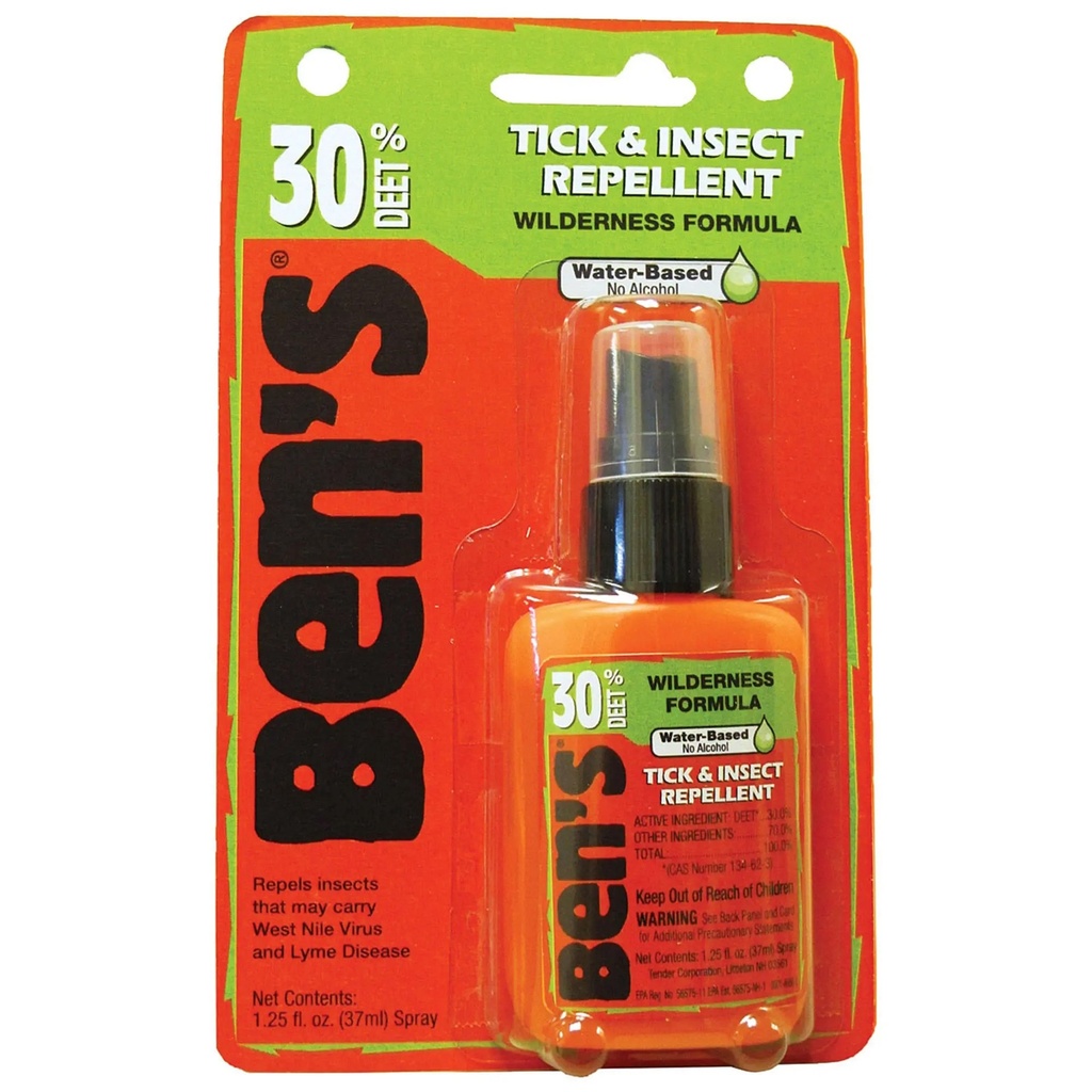 [000217397000000] Ben's 30% Tick and Insect Repellent 1.25 oz Pump Spray