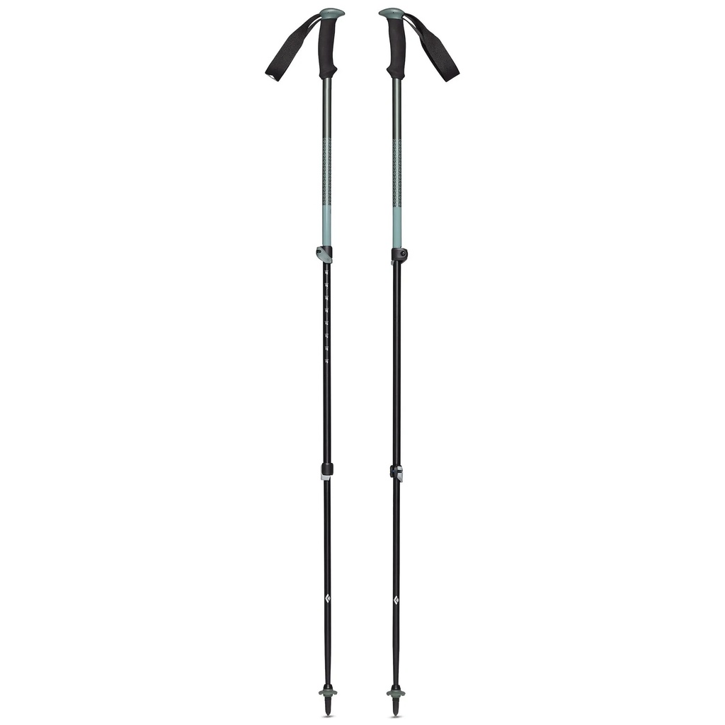 [000217646000000] Black Diamond Trail Sport Trekking Poles (Green)