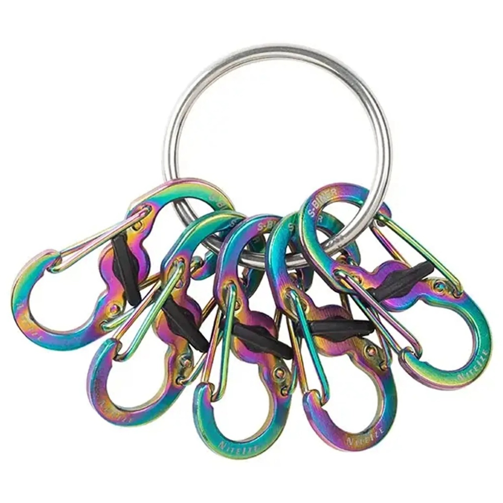 Nite Ize KeyRing Locker S-Biner Key Organizer