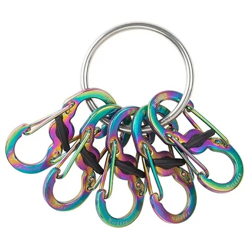 Nite Ize KeyRing Locker S-Biner Key Organizer