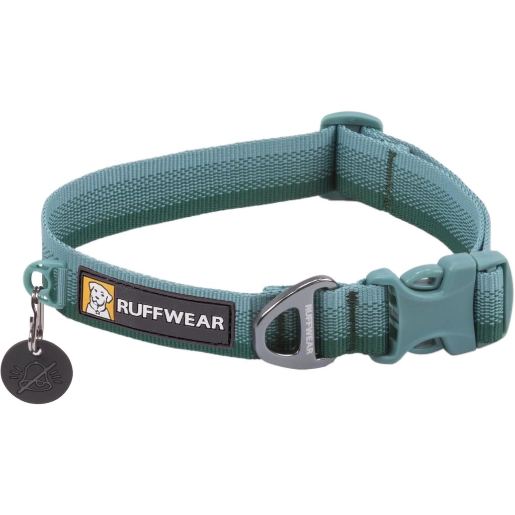 [000217902000002] Ruffwear Front Range Dog Collar (River Rock Green, Short)