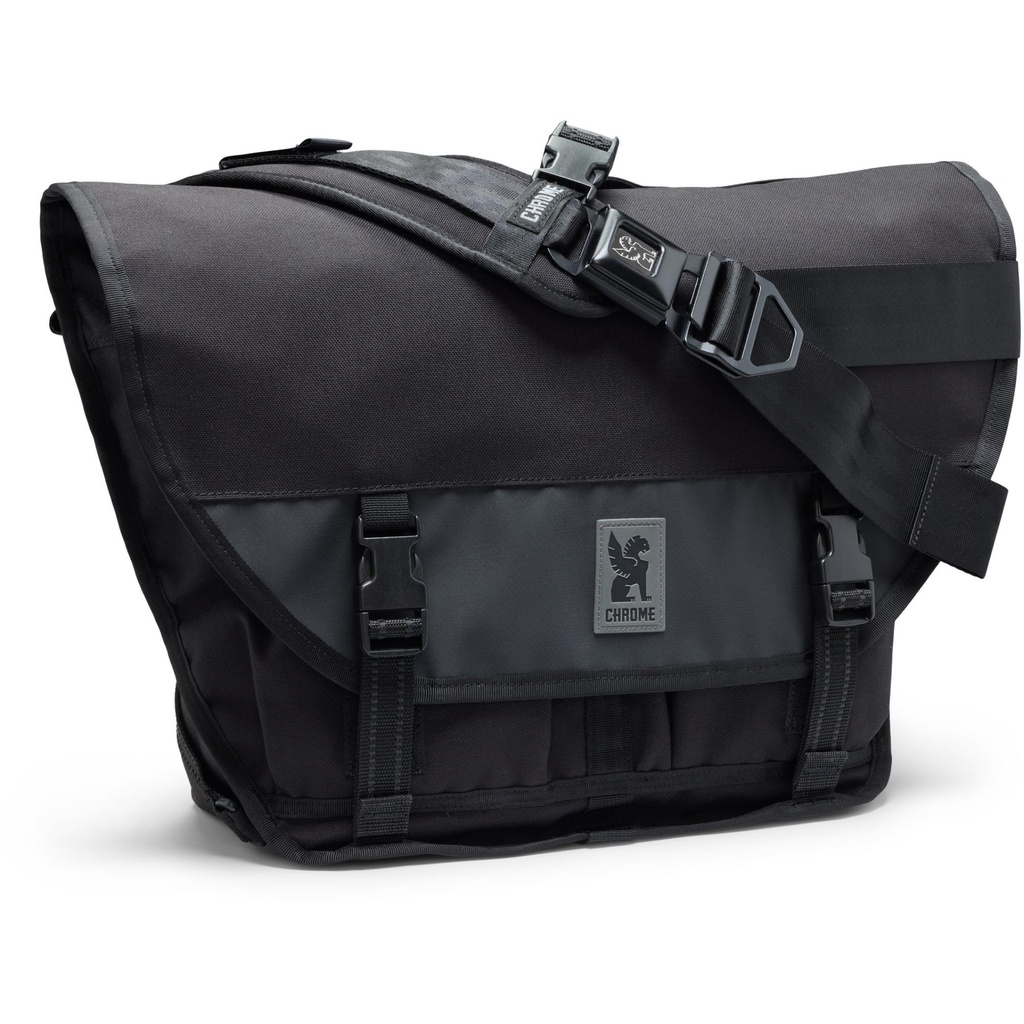 [000217944000000] Chrome Citizen 15L Messenger Bag (Black)