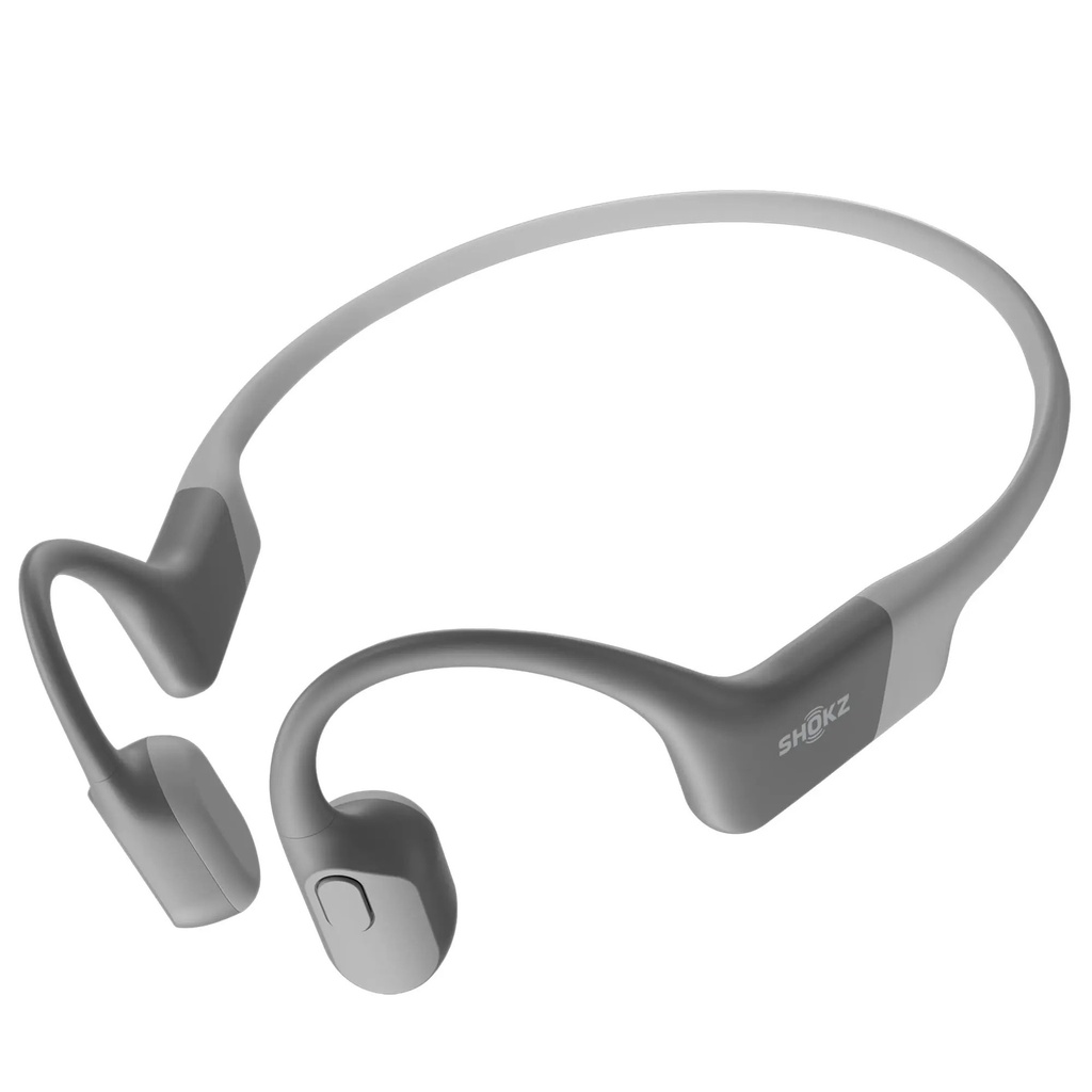 [000222929000002] Shokz OpenRun Open Ear Wireless Headphones (Grey)