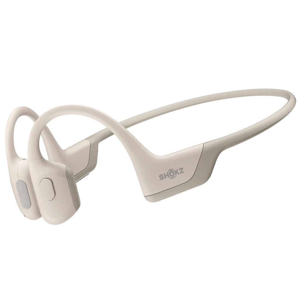 [000222931000000] Shokz OpenRun Pro Open Ear Wireless Headphones (Beige)