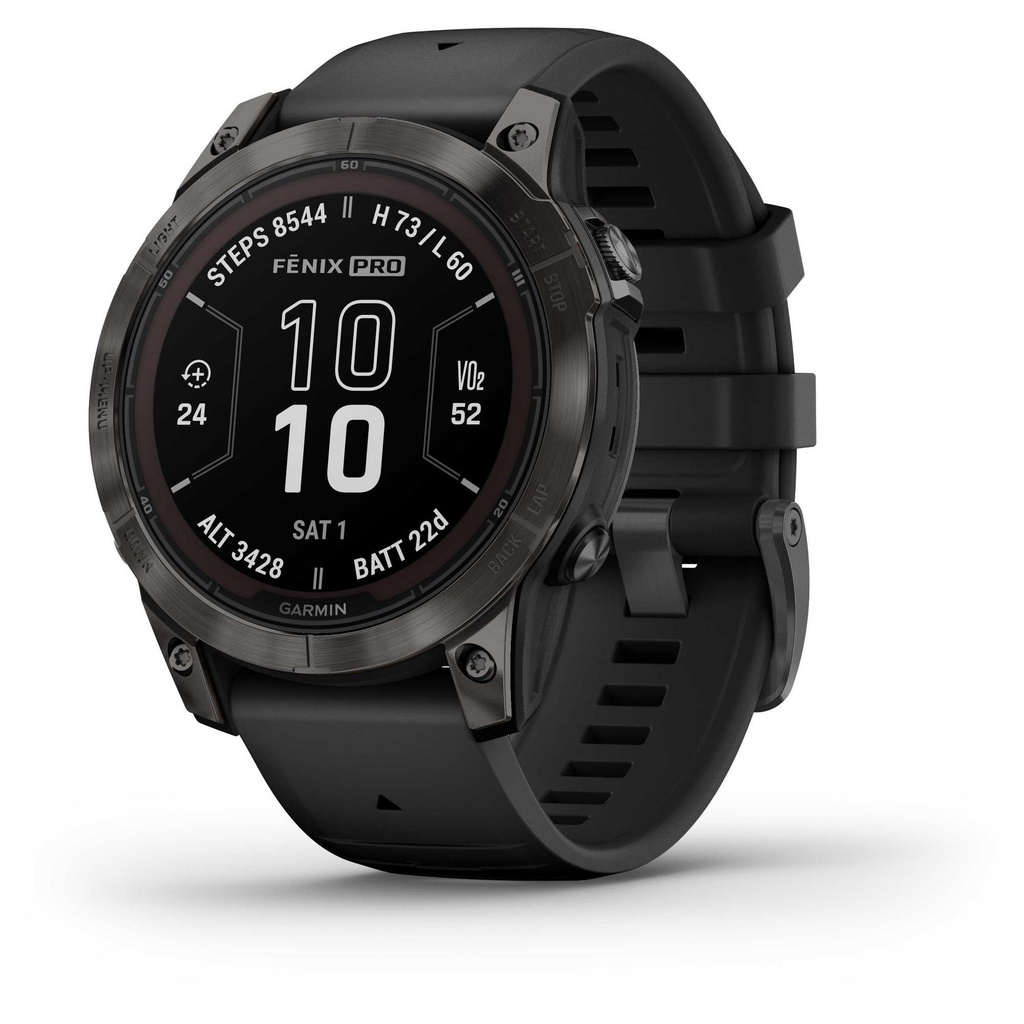 [000223444000000] Garmin fenix 7 Pro Sapphire Solar Edition GPS Smartwatch