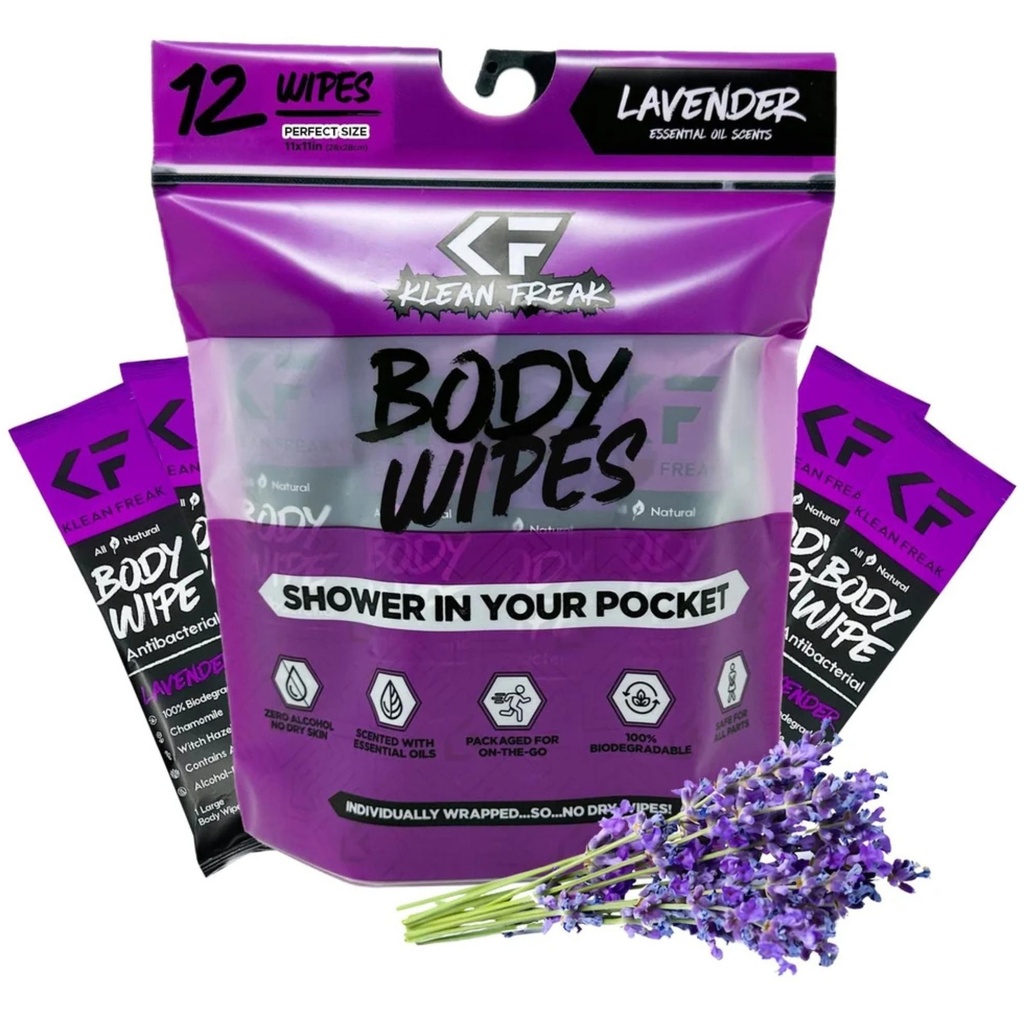 Klean Freak 12 Pack Body Wipes