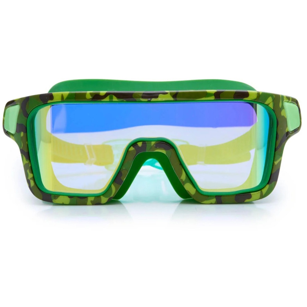 Bling2o Kids' Special Ops Guerilla Green Swim Goggles