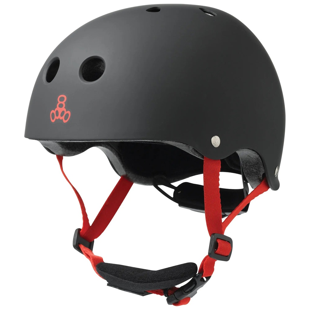 [000226482000000] Triple Eight Kids' Lil 8 Helmet (Black)