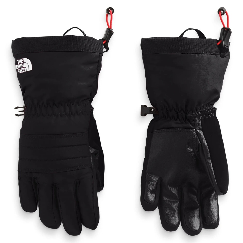 [000226795000000] The North Face Kids Montana Ski Gloves (TNF Black, XS)