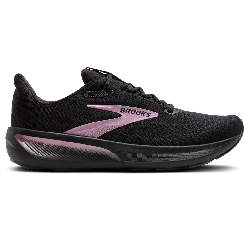 [000228446000000] Brooks Women's Revel 9 Running Shoes (Black/Black/Rose Gold, 5)