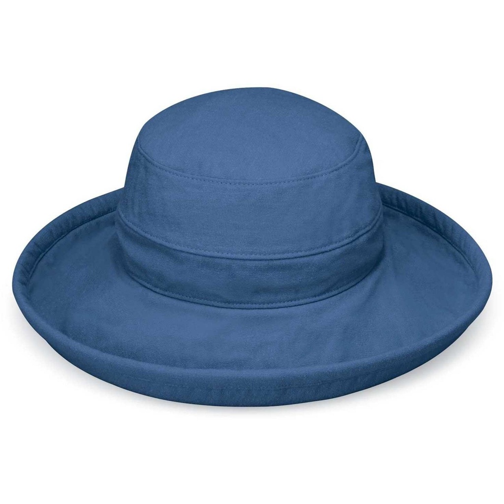 [000229437000000] Wallaroo Women's Casual Traveler Hat (Slate Blue)