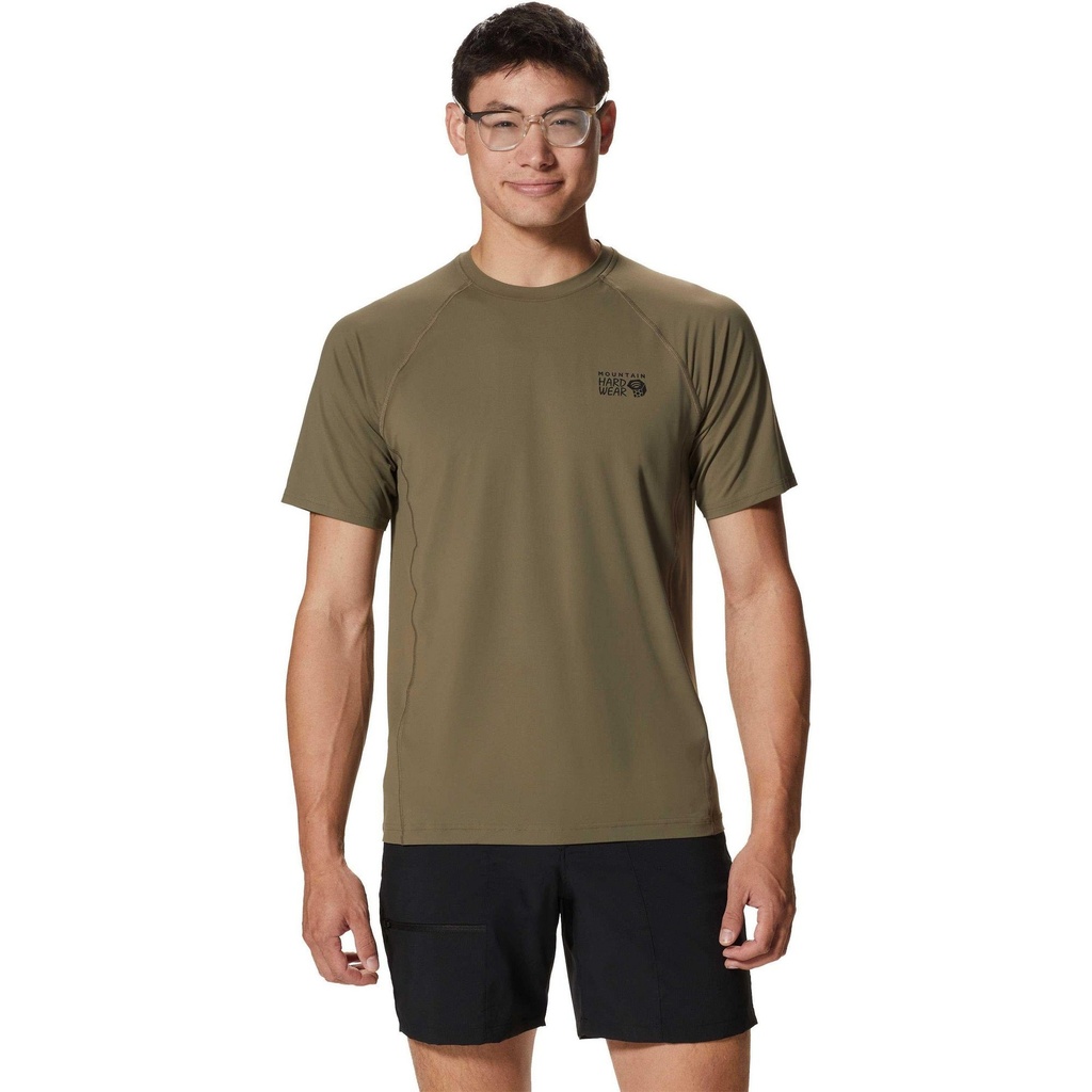 [000230282000000] Mountain Hardwear Men's Crater Lake Short Sleeve T Shirt (Green, S)