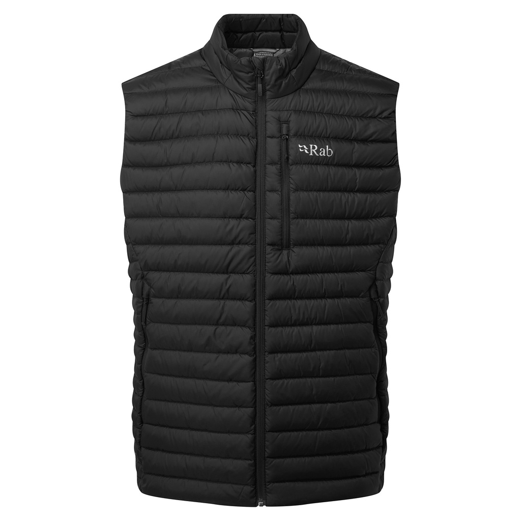 [000230660000000] Rab Men's Microlight Down Vest (Black, S)