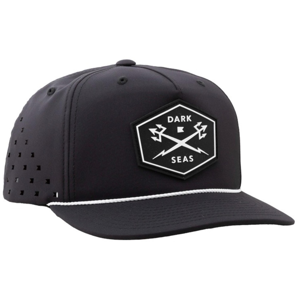 [000202031000003] Dark Seas Men's Prog Tech Hat (Steel)