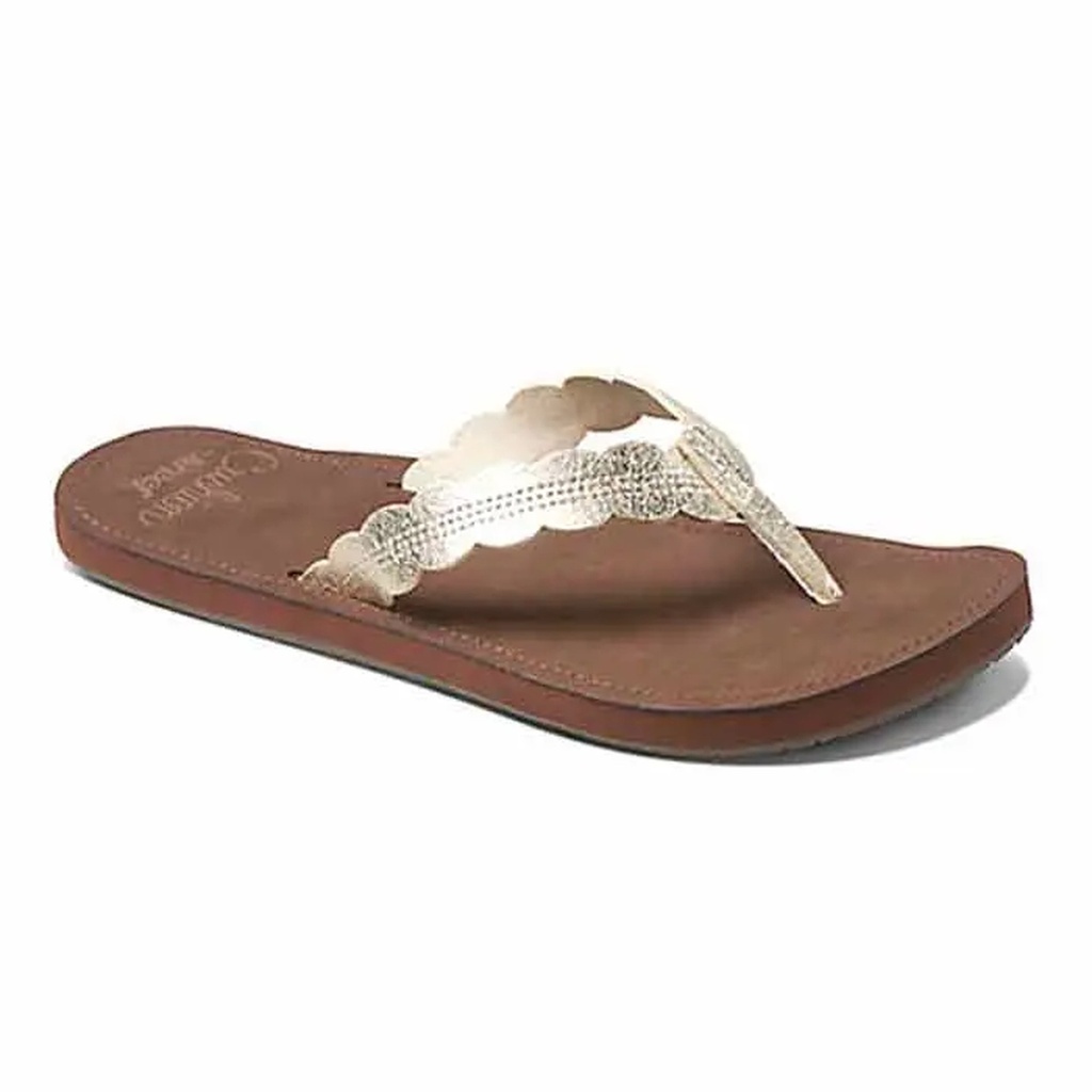 [000231927000001] Reef Women's Cushion Celine Sandals (Champagne, 6)