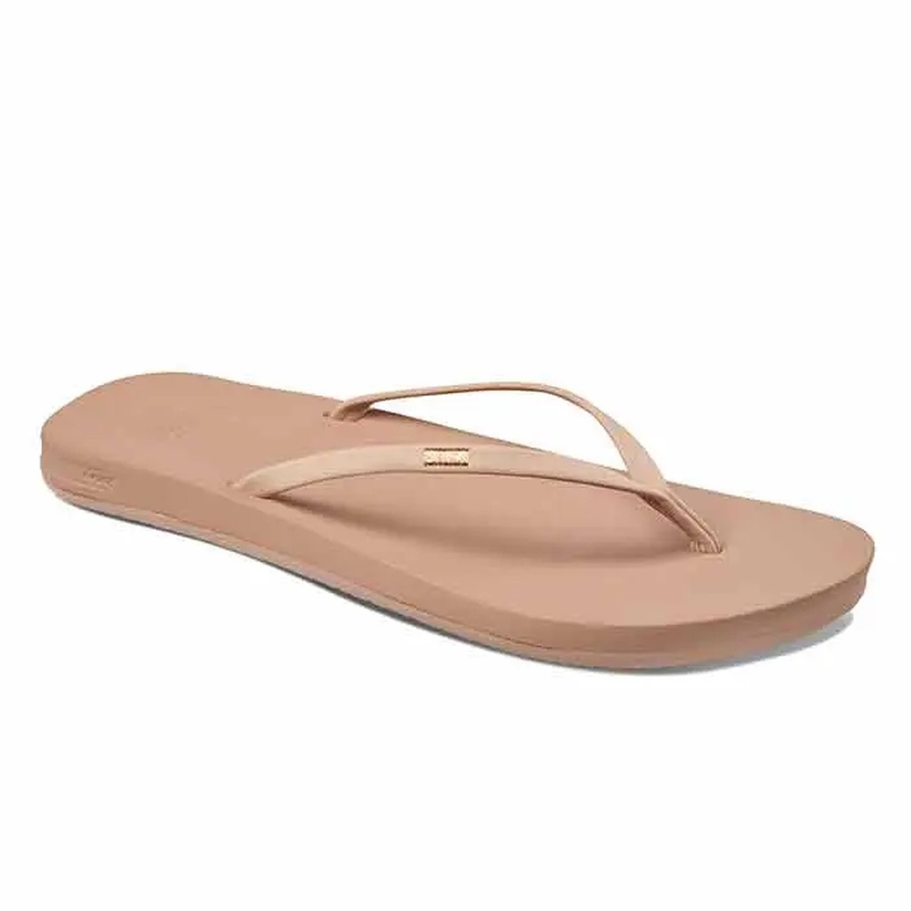 [000231928000000] Reef Women's Cushion Bounce Slim Sandals (Nude, 6)