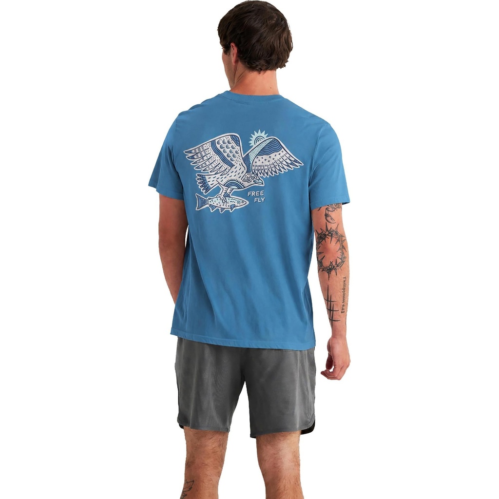 [000232401000000] Free Fly Men's Osprey Catch Short Sleeve T-Shirt (S)
