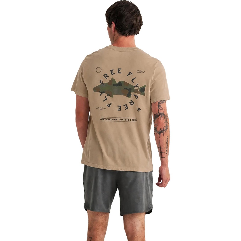 Free Fly Men's Target Species Pocket Short Sleeve T-Shirt