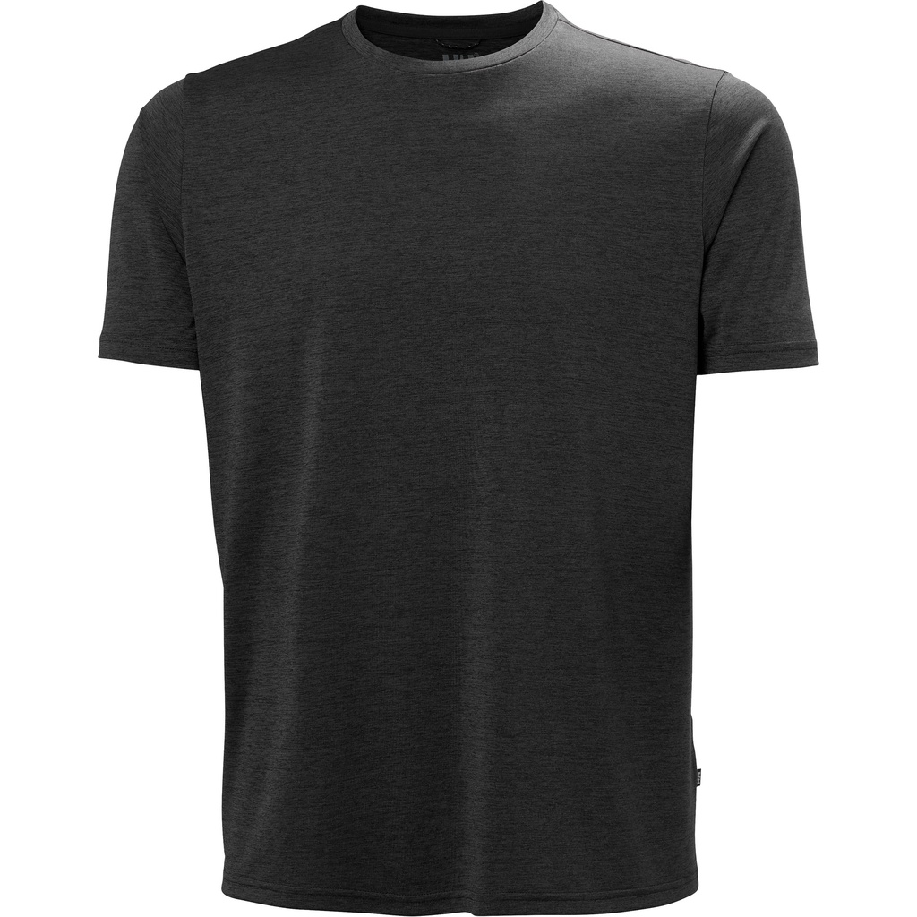 [000232438000001] Helly Hansen Men's Sval Short Sleeve T-Shirt (Black, S)